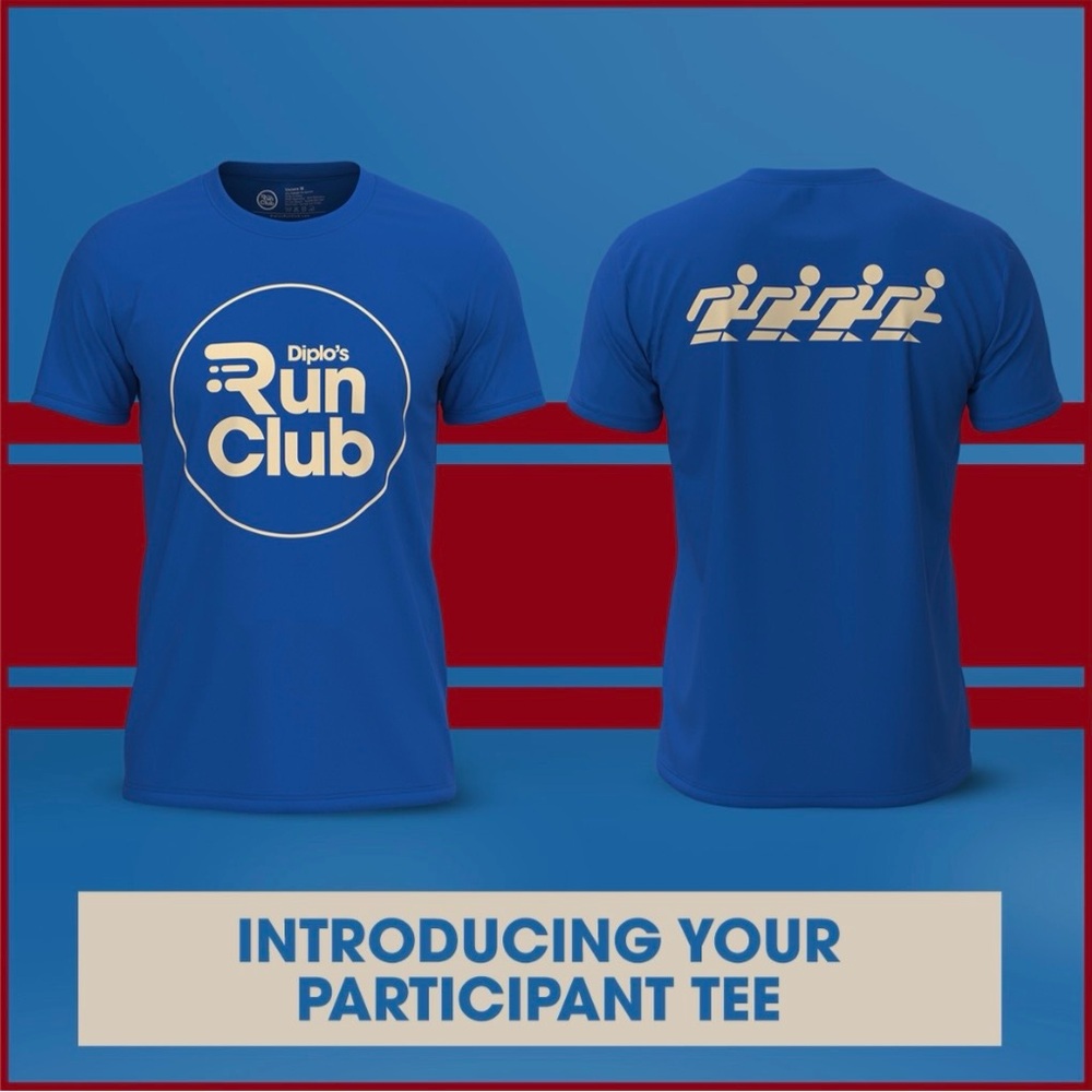 Diplo's Run Club Participant Tee